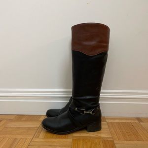 Brown/Black Boots - Worn Twice